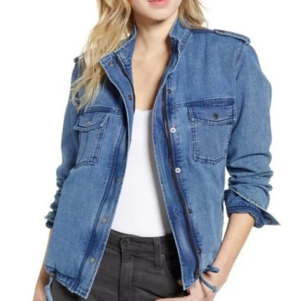 Rails Blue Denim Jean Jacket Size Medium